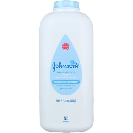 Johnson's Baby Powder, Soothing Aloe & Vitamin E, 22 oz