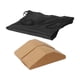 thumbnail image 1 of Bloque de yoga con cuña de corcho para sentadillas, tabla inclinada, ladrillo de ejercicio duradero, ladrillo de yoga para 2 piezas con bolsa, 1 of 9