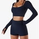 thumbnail image 2 of Top de ropa deportiva de Fitness para mujer, Top de Yoga para mujer, Fitness, manga larga, Yoga, deporte, entrenamiento, ropa deportiva, funcionalidad inteligente, 2 of 6