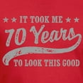 thumbnail image 3 of CafePress - Funny 70Th Birthday Men's Fitted T Shirt (Dark) - Men's Fitted T-Shirt, 3 of 4