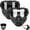 Transparent+Grey, variant on Detachable Full Face Goggle Mask for Grass Cutting & Landscaping, Anti-Fog Impact Resistant Protective Face Shield, Dustproof Weed Eater Mask for Yard Work, Riding & Welding (Transparent+Grey)