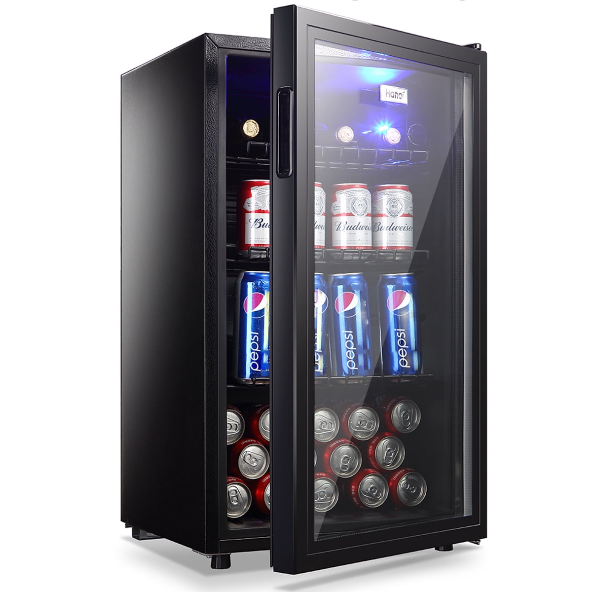 WANAI 120Can Beverage Cooler and Refrigerator, Small Mini Fridge for
