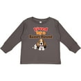thumbnail image 3 of Inktastic Basset Hound Dog Lover Gift Boys or Girls Long Sleeve Toddler T-Shirt, 3 of 5