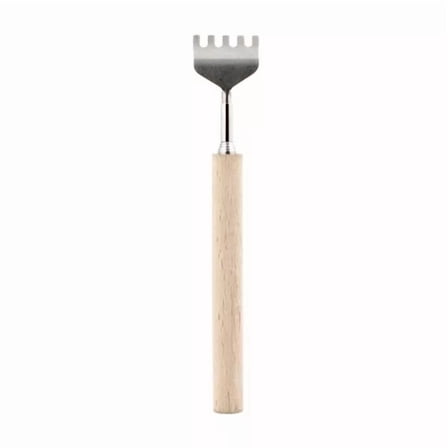 Extendable Back Scratcher with Wood Handle
