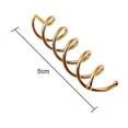 thumbnail image 4 of 20pcs Spiral Hairpins, Twist Hair Clips For Hair Styling Spiral Shaped, 4 of 4