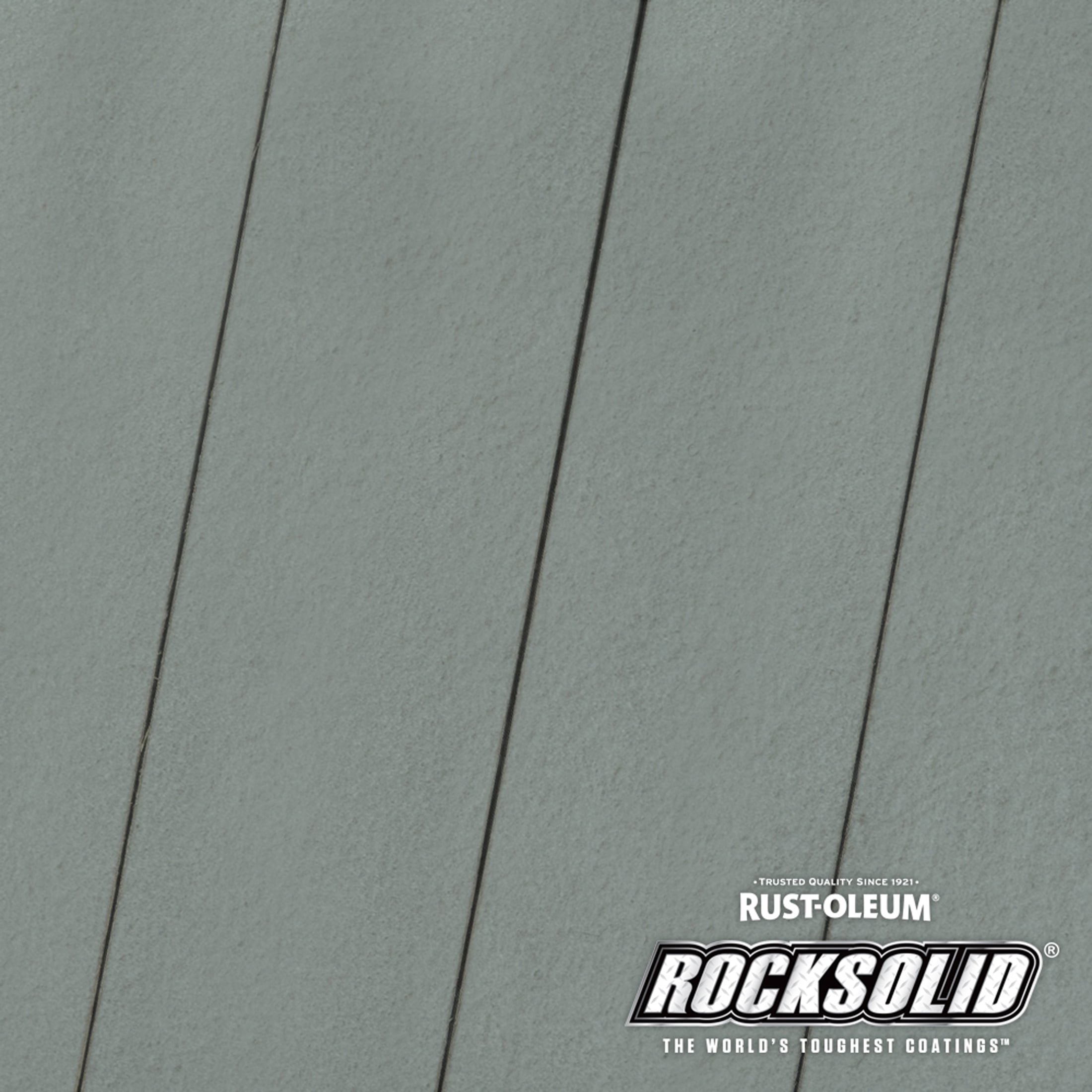 Granite, Rust-Oleum RockSolid 6X Exterior Wood Deck Coat-319637T, Gallon