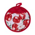 thumbnail image 1 of Round Pot Holder With Pocket (Fresh Apples) - Set of 4, 1 of 1