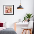 thumbnail image 3 of Stupell Industries Southwestern Pastel Cowgirl Gaze Beneath Hat Black Framed Print Under Glass, 13 x 13, by Kim Allen, 3 of 8