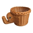 thumbnail image 1 of Canasta de tejida con animales Canasta de verduras de comedor de cocina Organizador de alimentos Almacenamiento Novedad Macarena Cesta de frutas tejida, 1 of 6