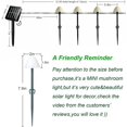 thumbnail image 5 of Solar LED string lights plug mushroom lights outdoor waterproof string lights Christmas garden garden decoration lights, 5 of 8