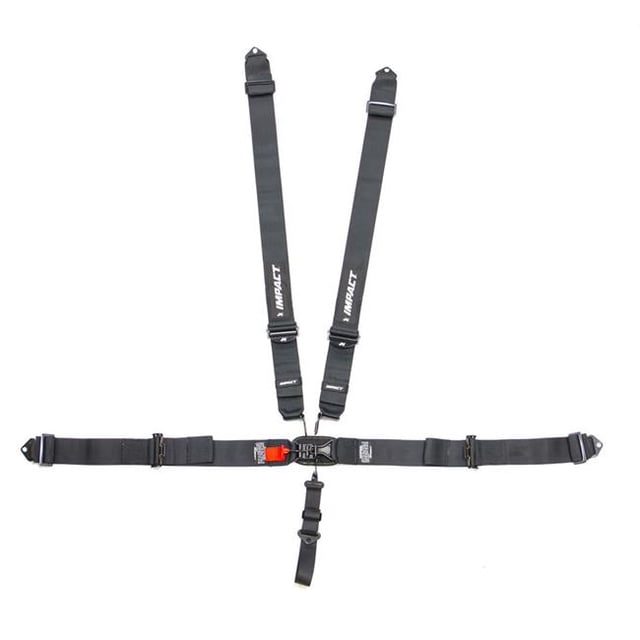 Impact Racing 52111111 Standard Latch & Link Restraint System - Individual Shoulder Harness & Pull Up Adjust
