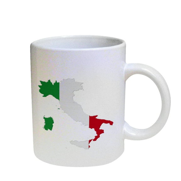 KuzmarK Coffee Cup Mug Pearl Iridescent White - Italy