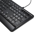 thumbnail image 4 of Graflsoa Elder-Friendly USB Multimedia Keyboard with Adjustable Backlight, Large Keys for Easy Typing, Compatible with Multiple Windows Systems, 4 of 6