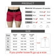 thumbnail image 6 of BROKIG Mens 5" Gym Bodybuilding Shorts Running Workout Lightweight Shorts with Pockets (X-Large, Red), 6 of 6