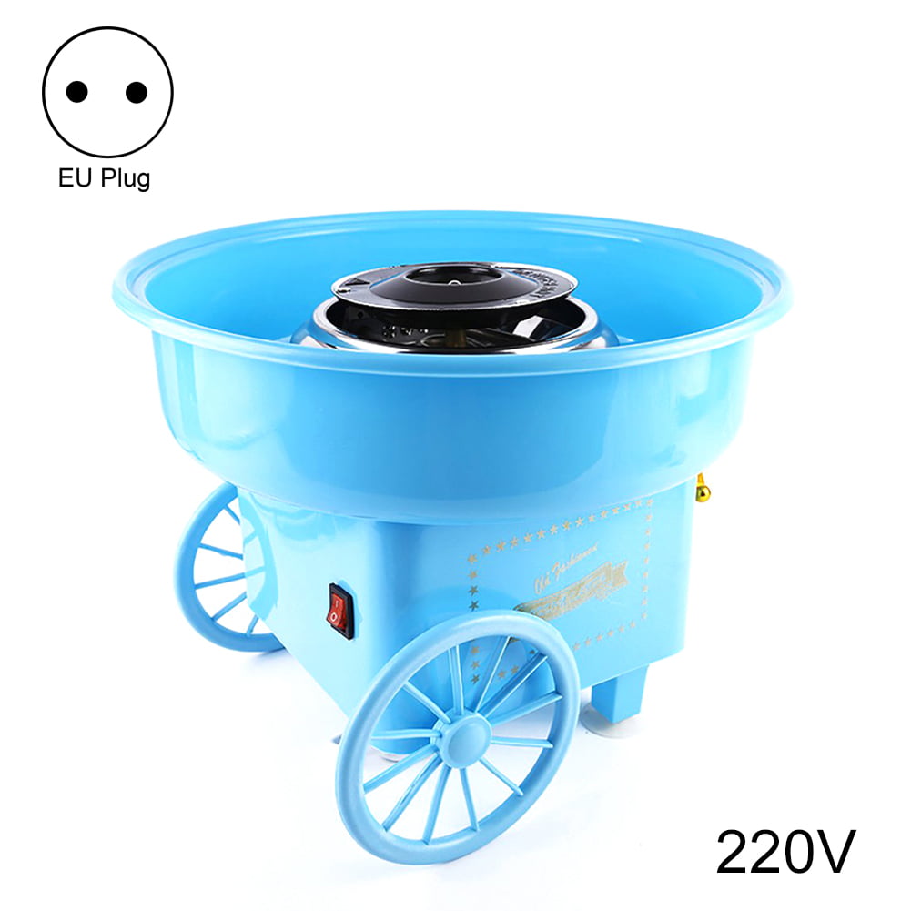EU Plug Commercial Cotton Candy/ Cover  Fairy Floss Machine Street Party Snack 