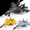 thumbnail image 4 of Pull Back Light Music Fighter Airplane Aircraft Collection Model Toy Kids Gift, 4 of 8