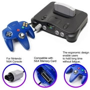 2Pack N64 Controller, iNNEXT Classic Retro Wired Controllers Gamepad Controller Joystick for N64 Console Video Games System(Blue)