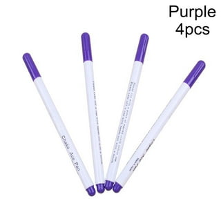2pc Fabric Erasable Marker Water Soluble Pen Stitch Cross Ink Tool Sewing Craft