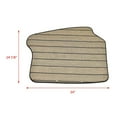 thumbnail image 3 of Lowe Boat Snap In Console Flooring | Retreat Infinity Black Beige, 3 of 3