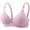 Purple, variant on Plus Size Bra for Women Push up Breathable Comfortable Bra Underwear Seniors Everyday Bras (40/90BC, Pink)