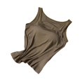 thumbnail image 2 of Tops de entrenamiento de soporte para de tanque para mujeres para entrenamiento gimnasio de fitness caminando verano Verde, 2 of 8