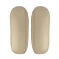 thumbnail image 4 of 1 Pair Front Seat Armrest Cover Replacement Microfiber Leather Beige for Ford F-350 1999-2006, 4 of 7