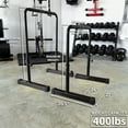thumbnail image 4 of Synergee Dip Bar Black. Adjustable Dip Station from 30” – 39” for Dips, Inverted Pull Ups. Max capacity 400 lbs. Portable Dip Stand for Total Body Workout., 4 of 7