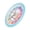 Blue, variant on BIMZUC 10.2-Inch Round Cartoon Colorful Quartz Learning Wall Clock For Children's Bedroom, Playroom, Classroom With Easy-To-Read Numbers And Battery Operated Movement, Pink