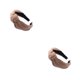 thumbnail image 4 of Diadema anudada elástica Qarigey para el pelo elegante ropa Vintage accesorio a juego 2Conjunto, 4 of 6