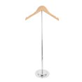 thumbnail image 1 of CUITING Clothing Display Stand Hangers Jackets Shirt Retail Rack Iron Wood, 1 of 6