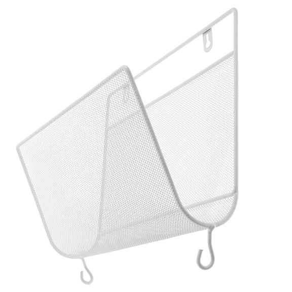 COSMOBETTY Hanging Style Magazine Rack Iron 1Set 11.4X11.2X5.1In For Bedroom