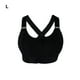 thumbnail image 5 of Sujetadores deportivos Sonducket para mujer correas ajustables a prueba de golpes soporte deportivo gimnasio Negro l, 5 of 6