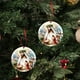 thumbnail image 5 of Belén de madera adorno del árbol de Navidad • Decoración religiosa de 3,14 pulgadas • Belén tallado a mano • Regalo sagrado de la Navidad, 5 of 9