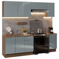 thumbnail image 1 of Cocina Integral Modular Luna Madesa 240cm con Acessorios MG, 1 of 6