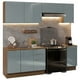 thumbnail image 1 of Cocina Integral Modular Luna Madesa 240cm con Acessorios MG, 1 of 6