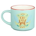 thumbnail image 2 of Bless Your Soul XL Blue Coffee Mug Oh My Soul, Funny Birthday Gifts for Women, Mom, Retro-Inspired Designs - 15oz Cup, 2 of 4