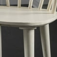 thumbnail image 4 of GDF Studio La Vista Indoor Farmhouse Wood Spindle Back Dining Chairs, Set of 2, Cream, 4 of 6
