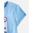 thumbnail image 3 of Wonder Nation Girls Embroidered Graphic Tee with Short Sleeves, Sizes 4-18 & Plus, 3 of 3