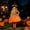 Orange, variant on EliteGoogv Girls Halloween Pumpkin Dress Orange Tutu Skirt Costume For Kids Cosplay Party Performance Fancy Dress Role Play Outfit Orange Orange