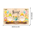 thumbnail image 3 of Easter Bunny Egg Decor Rug – Soft Indoor Carpet for Living Room, Entryway or Kids’ Room – Washable Spring Holiday Floor Mat for Home Decoration or Gift,S, 3 of 5
