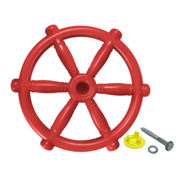 Columpio de juguete con ruedas, accesorio para cosplay, casa de juegos imaginativa para exteriores, juguete para gimnasio rojo