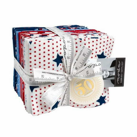Moda - Star Spangled Fat Quarter Bundle by April Rosenthal 26 pcs