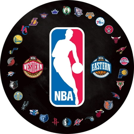 Washington Wizards NBA Stained Wood Cue Rack with Mirror - Red, Navy Blue, Silver, White