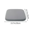 thumbnail image 3 of Nkmbld Chair Cushions Seat Cushion, Memory Foam Pads for Dining Room, Kitchen, Office, Rocking Chairs, Plush Seat Cover Cushion Pad, Home Decor, Gray, 3 of 8