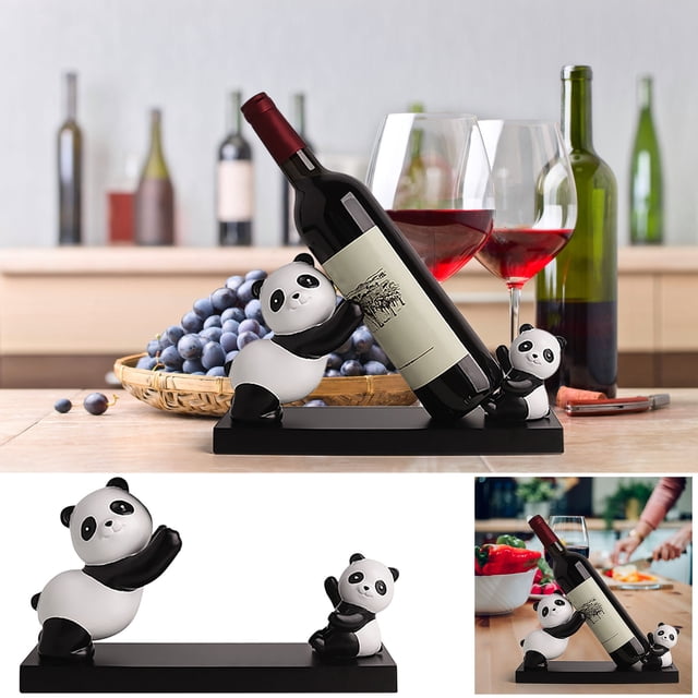 TIMIFIS Shelf Shelf Minimally Designed Wine Bottle Rack Ornament Home Decor