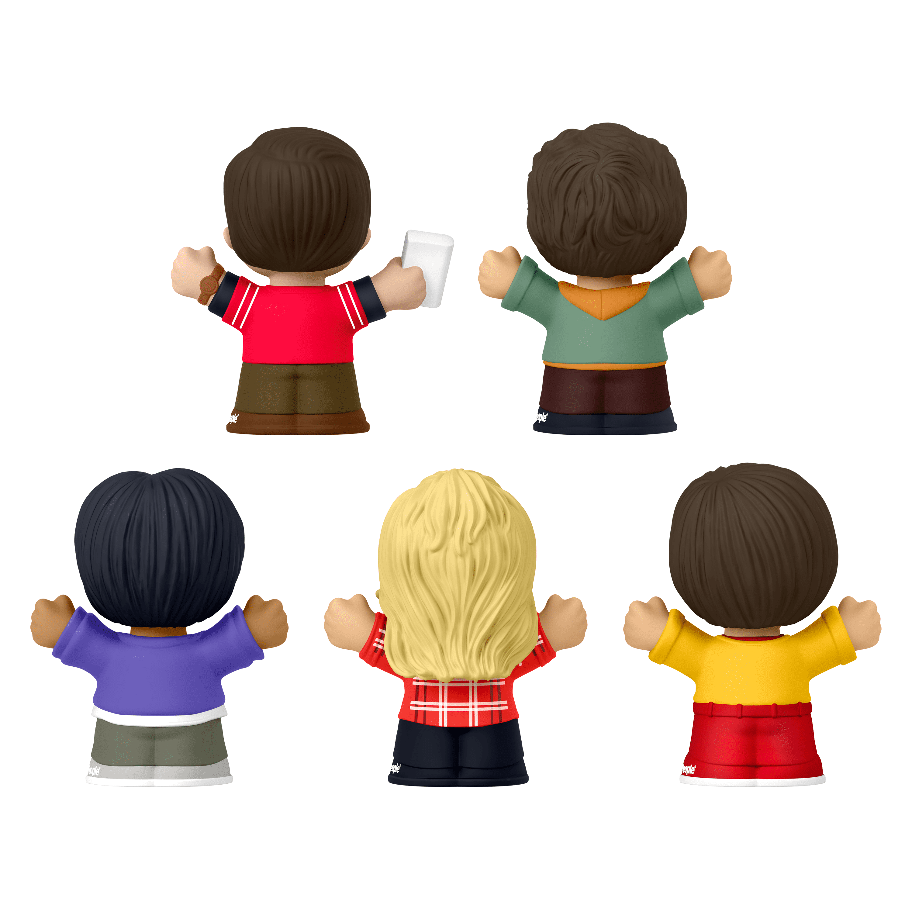 Little People Collector The Big Bang Theory TV Show Set, 5 Figures