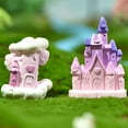 thumbnail image 2 of Decoración de resina Matsuzay rosa fantasía cuento de hadas para casa de muñecas, 2 of 6