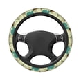 thumbnail image 5 of Picia Serene Coastal Blue Sky Car Steering Wheel Cover, Non-Slip, Breathable, Universal 15 inch, 5 of 7