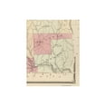 thumbnail image 4 of Historic County Map - Chemung County New York - Beers 1869 - 23 x 28.88 - Vintage Wall Art, 4 of 5
