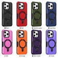 thumbnail image 2 of Shockproof Rugged Case  For iPhone 15 ProMax 15Pro 15 14ProMax 14Pro 14Plus 14 Metal Bracket Shockproof Cover, 2 of 12